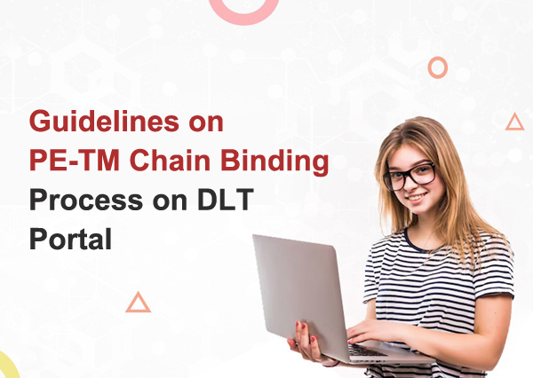 PE-TM Chain Binding Process on DLT Portal